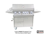 Lion Premium Grills Freestanding L90000 40-Inch 5-Burner Gas Grill
