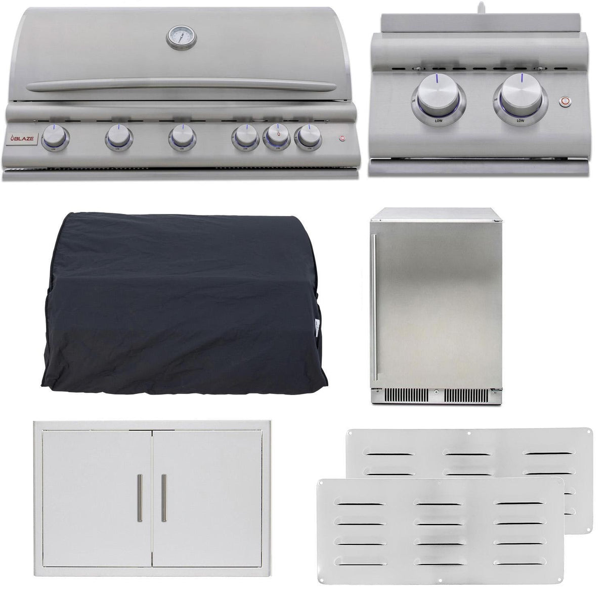 Blaze LTE+ 7-Piece 40" Outdoor Kitchen Package