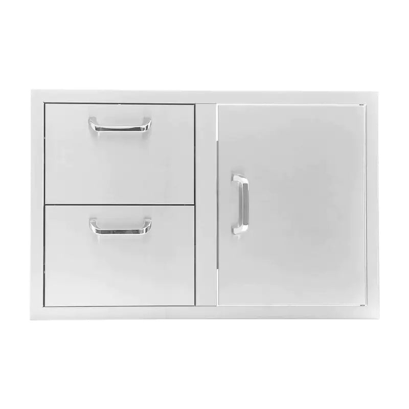 PCM 32-Inch Access Door & Double Drawer Combo (Reversible)