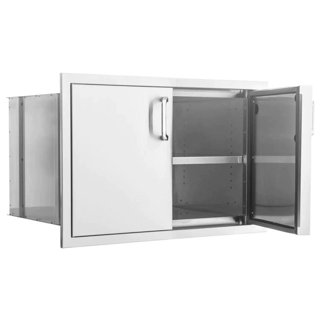 PCM-32-INCH SEALED DRY STORAGE PANTRY WITH SHELF
