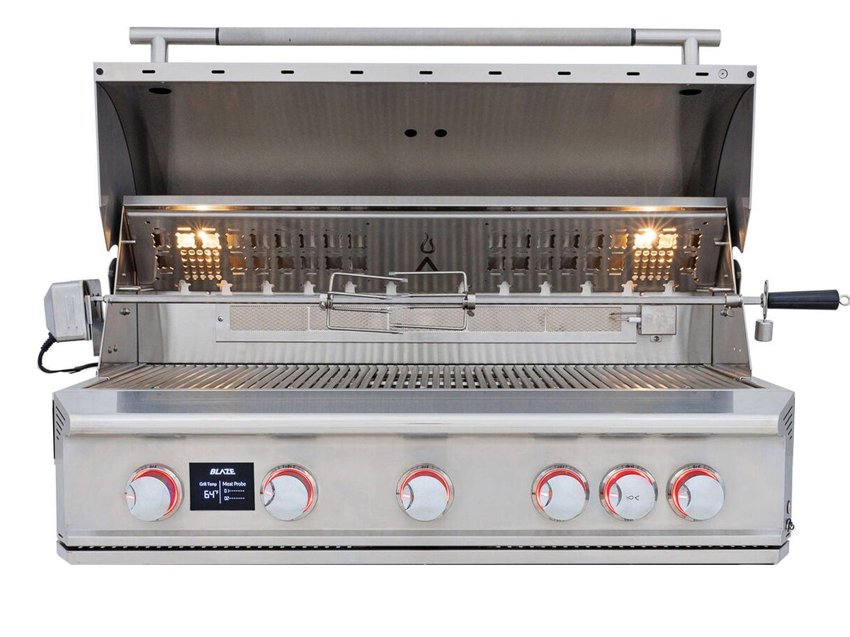 Blaze LTE PRO 3-Piece 40" Outdoor Kitchen Package with PCM Components – LTE PRO 40" grill with rotisserie