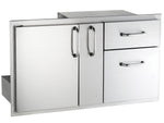 Fire Magic Select 36-Inch Access Door with Platter Storage & Double Drawer