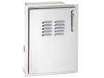 Fire Magic Select 14-Inch Single Access Door with Propane Tank Storage - Left Hinge (Swings Left)