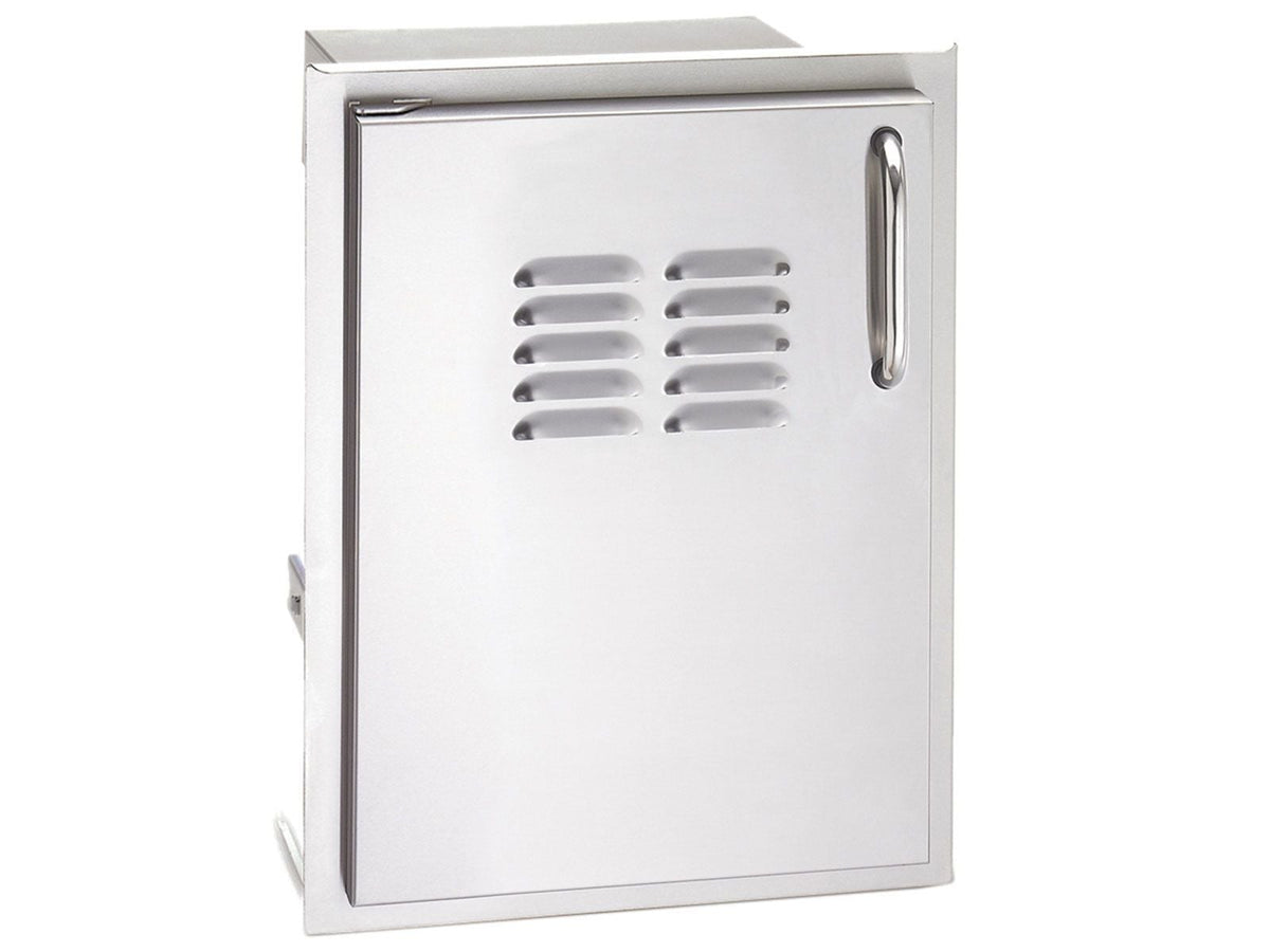 Fire Magic Select 14-Inch Single Access Door with Propane Tank Storage - Left Hinge (Swings Left)