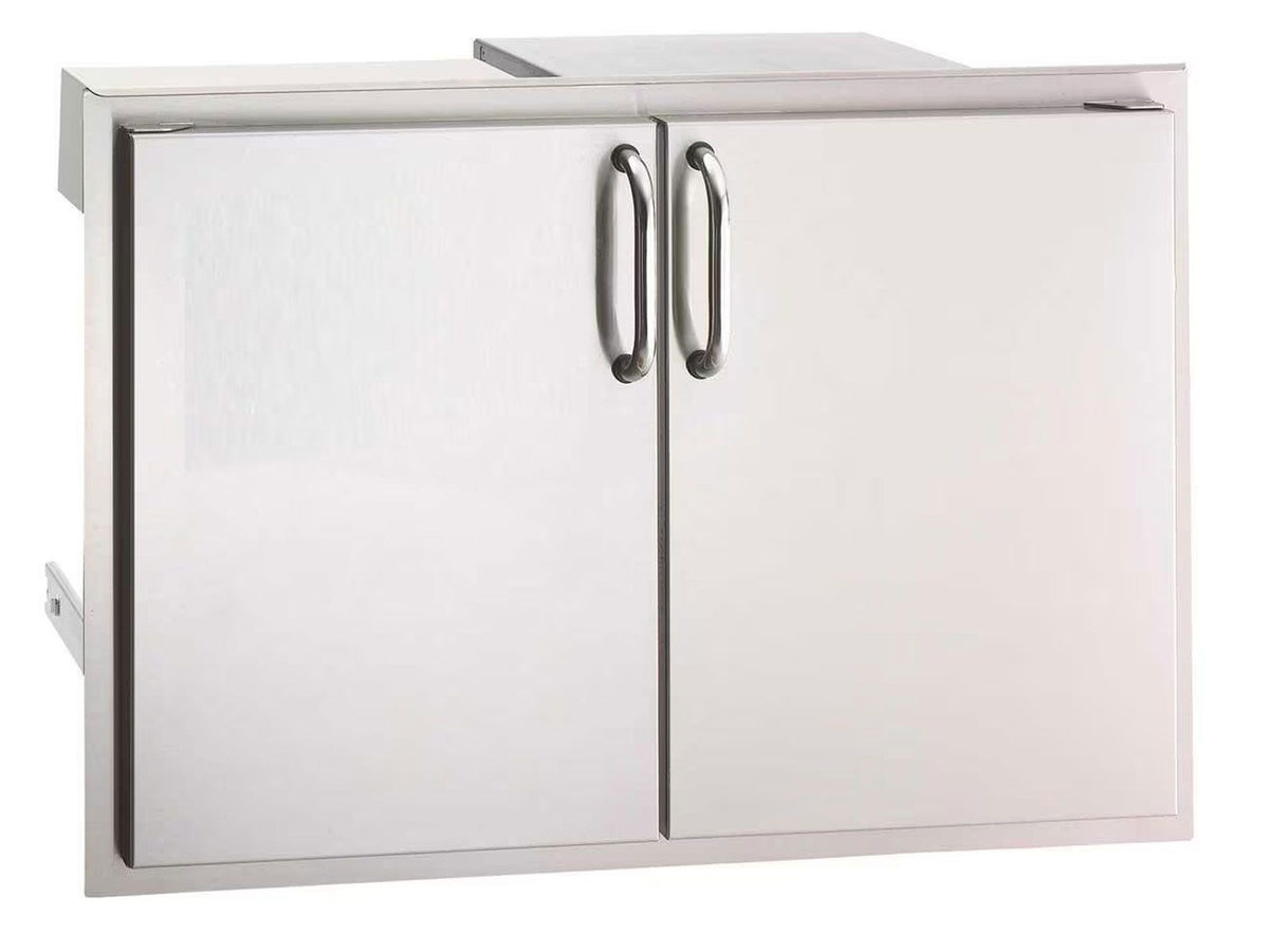 Fire Magic Select 30-Inch Double Access Doors with Drawers & Trash Tray