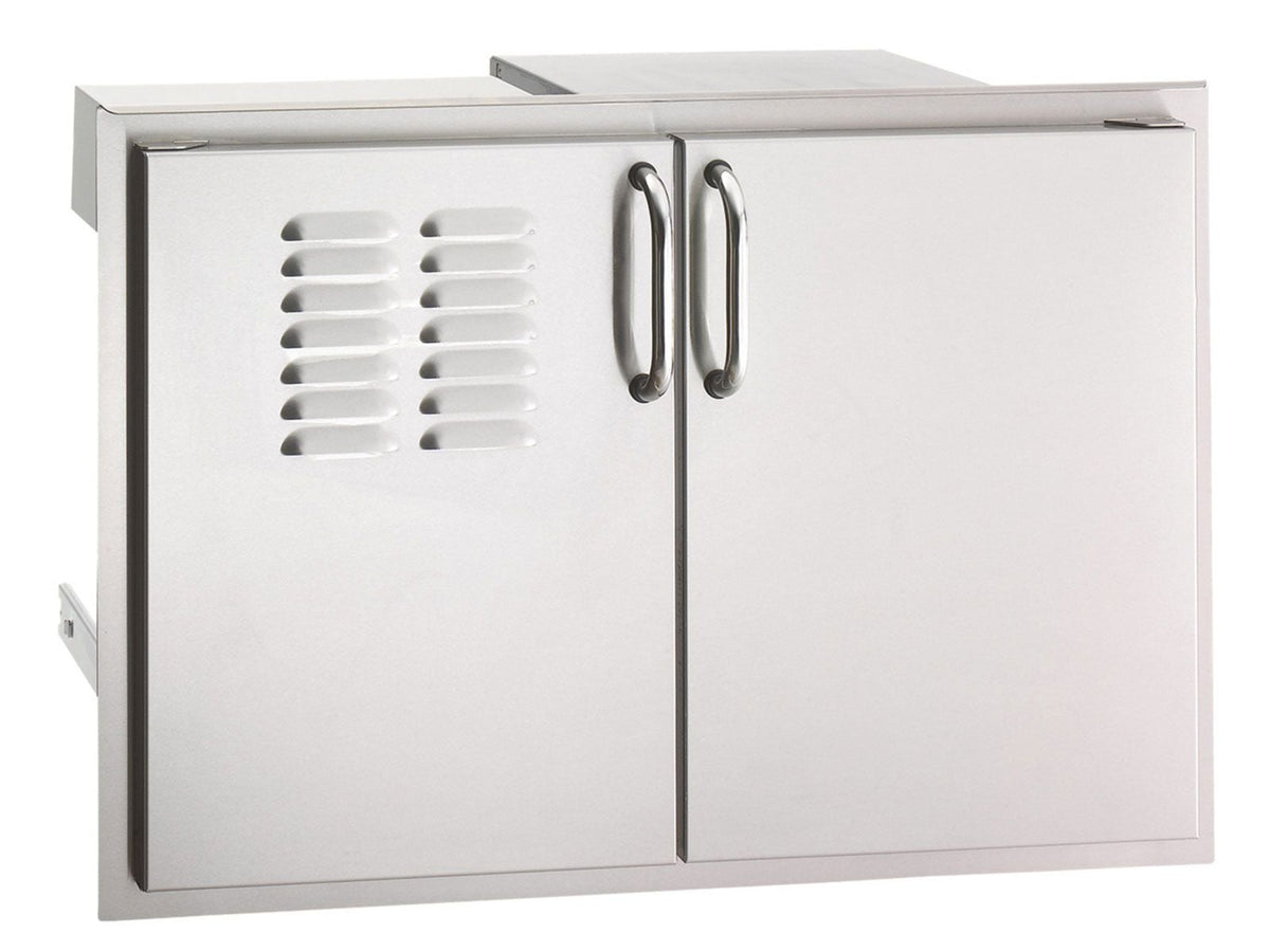 Fire Magic Select 30-Inch Double Access Doors with Drawers & Propane Tank Storage