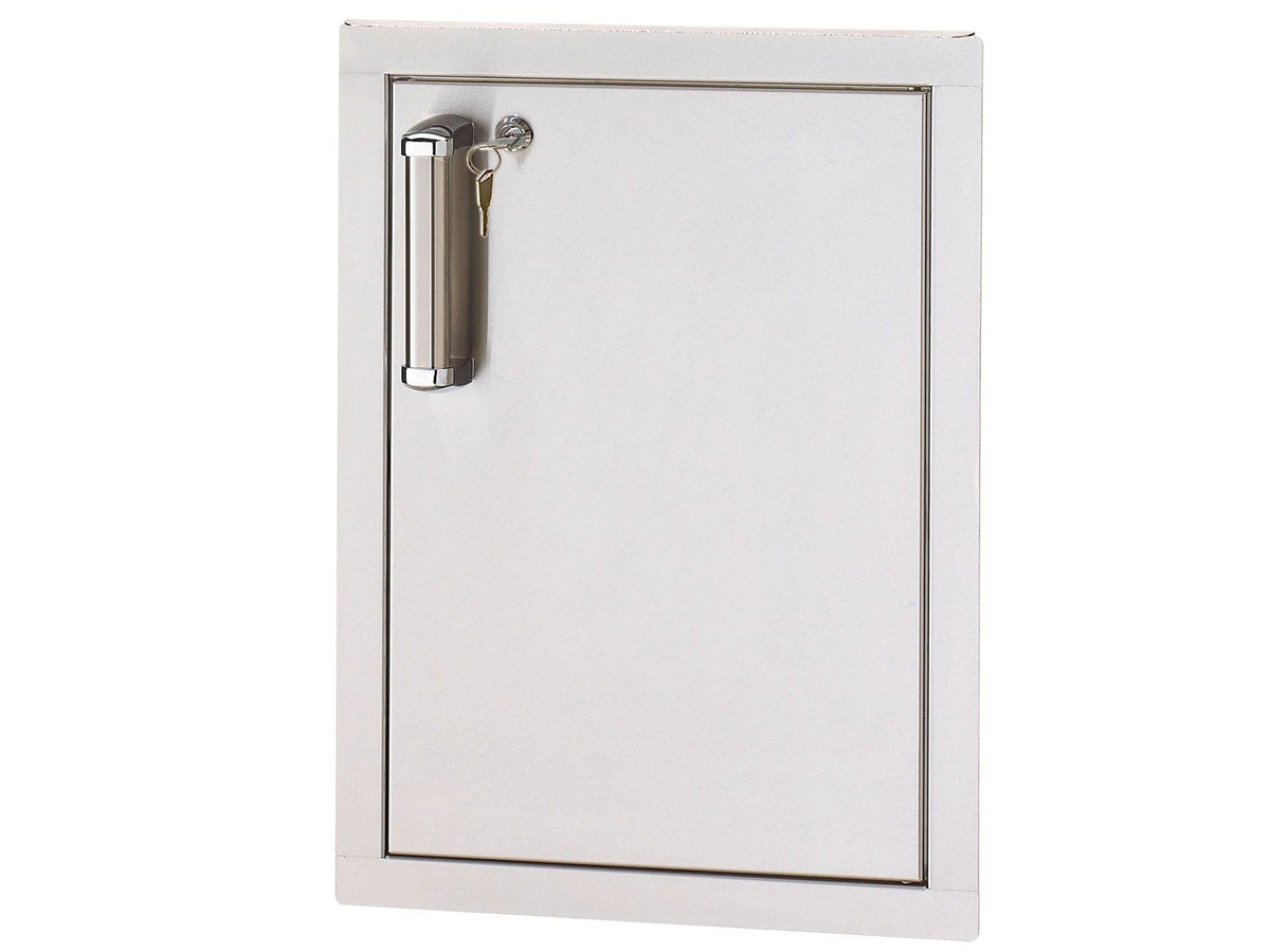 Fire Magic Premium Flush 17-Inch Vertical Single Access Door with Soft Close - Right Hinge (Swings Right)