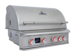 Blaze LTE PRO 4-Piece 32" Outdoor Kitchen Package – LTE PRO 32" grill, angled closed