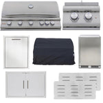 Blaze LTE+ 8-Piece 40" Outdoor Kitchen Package