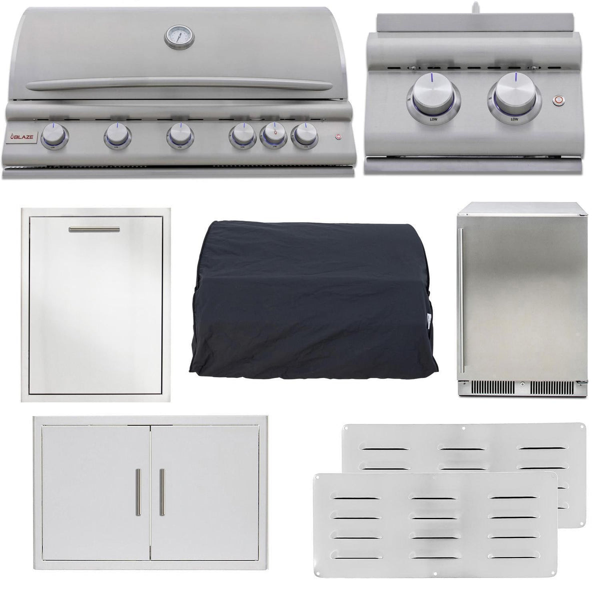 Blaze LTE+ 8-Piece 40" Outdoor Kitchen Package