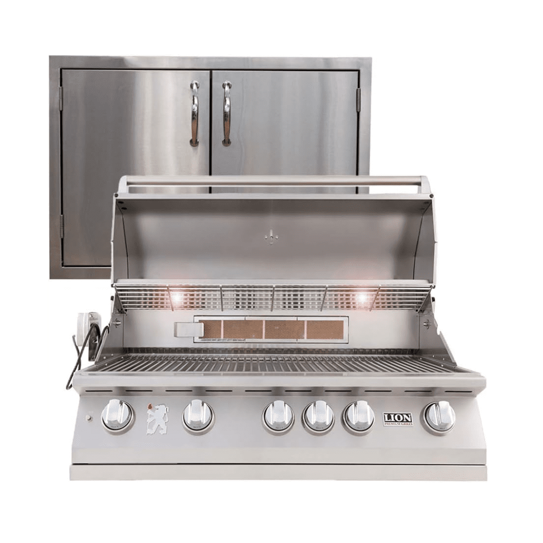 Lion L90000 40" grill package
