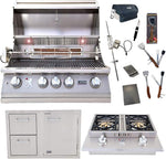 Lion L75000 32" natural gas grill package