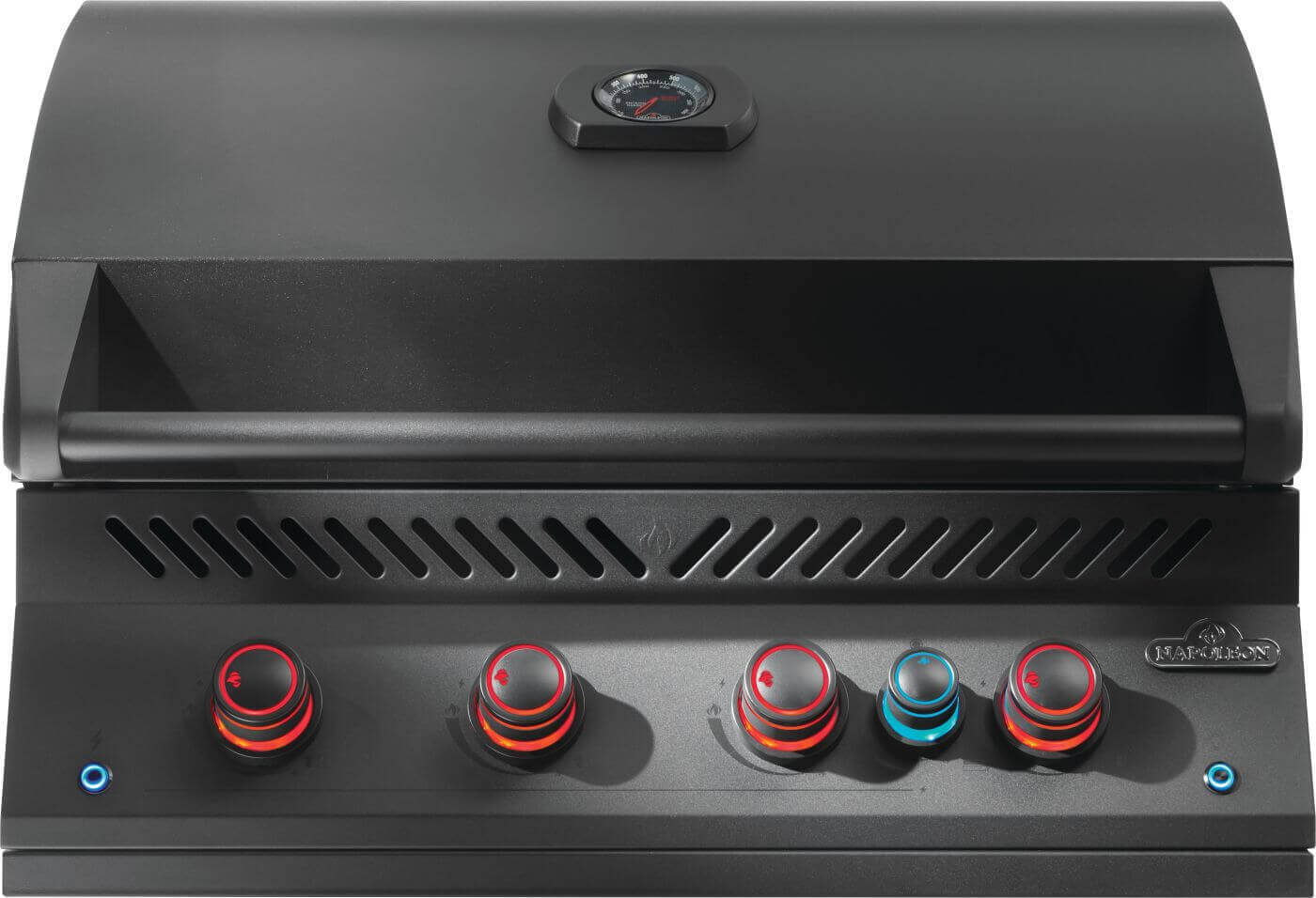 Napoleon Built-In 700 Series 32-Inch Gas Grill with Infrared Rear Burner & Rotisserie Kit - Matte Black
