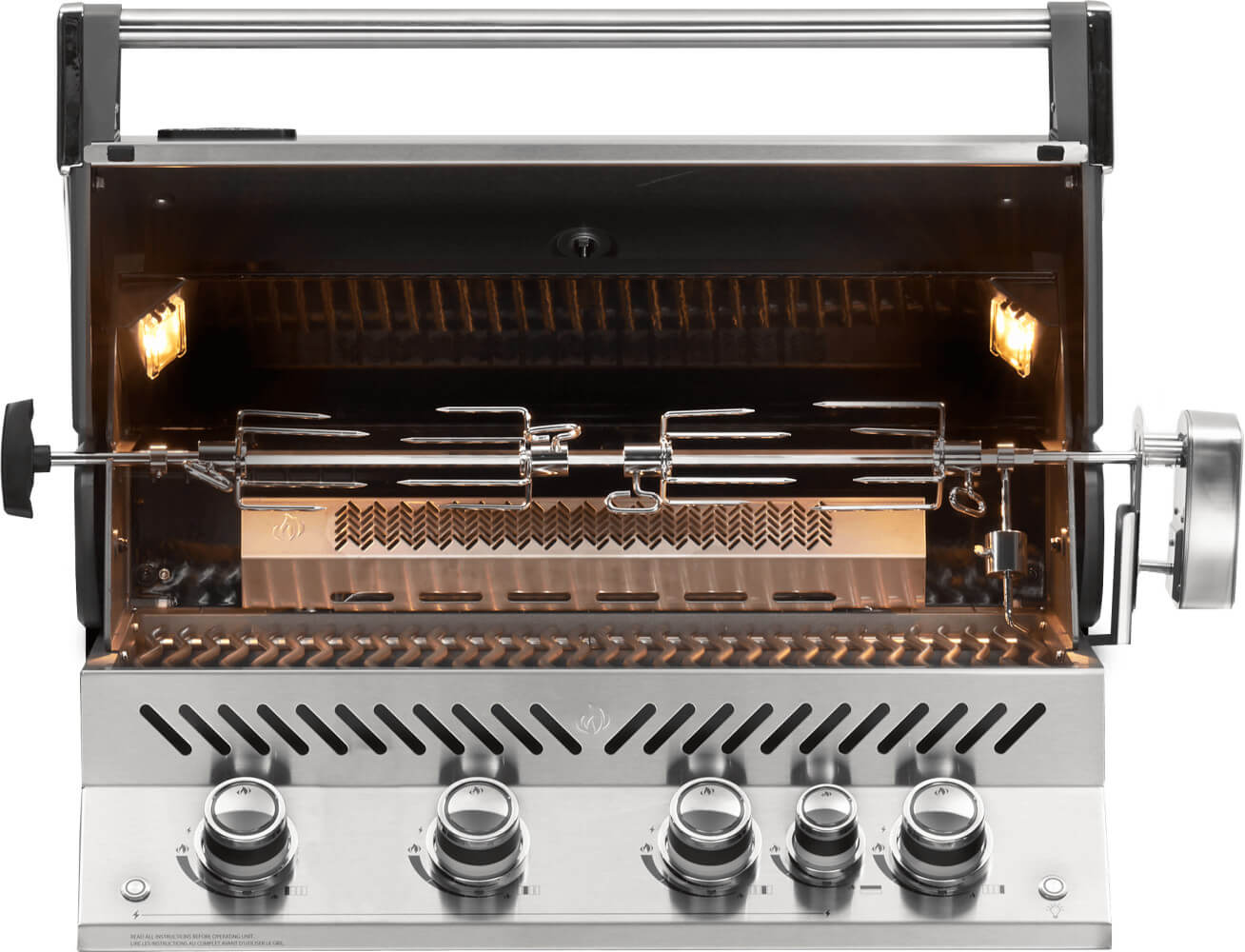 Napoleon Built-in Prestige PRO 500 RB with Infrared Rear Burner