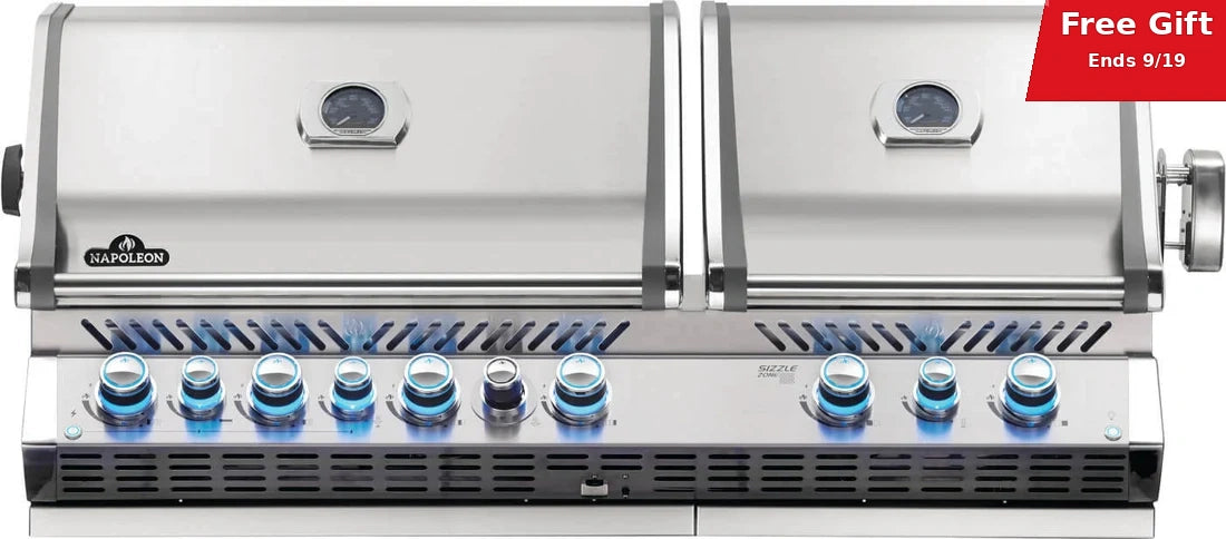 Napoleon Built-in Prestige® PRO 825 RBI with Infrared Bottom and Rear Burners