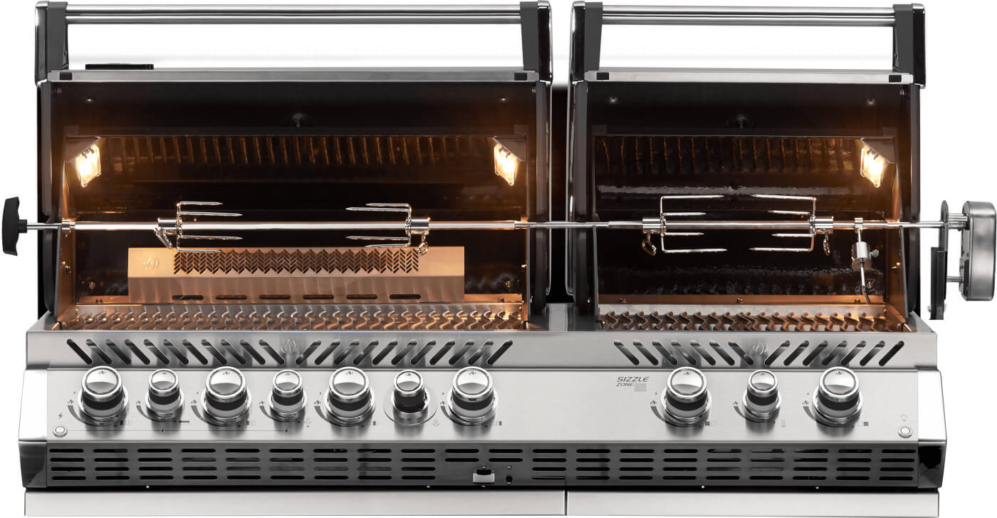 Napoleon Built-in Prestige® PRO 825 RBI with Infrared Bottom and Rear Burners
