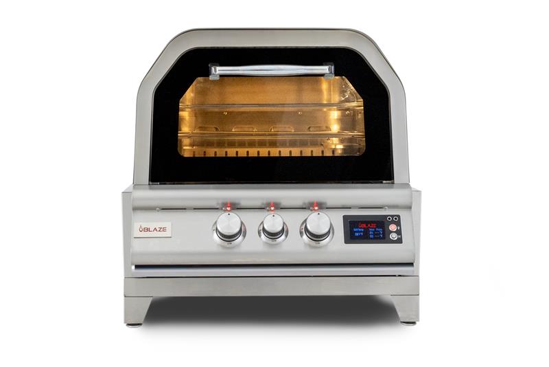 Blaze 26-Inch Gas Outdoor Pizza Oven With Rotisserie