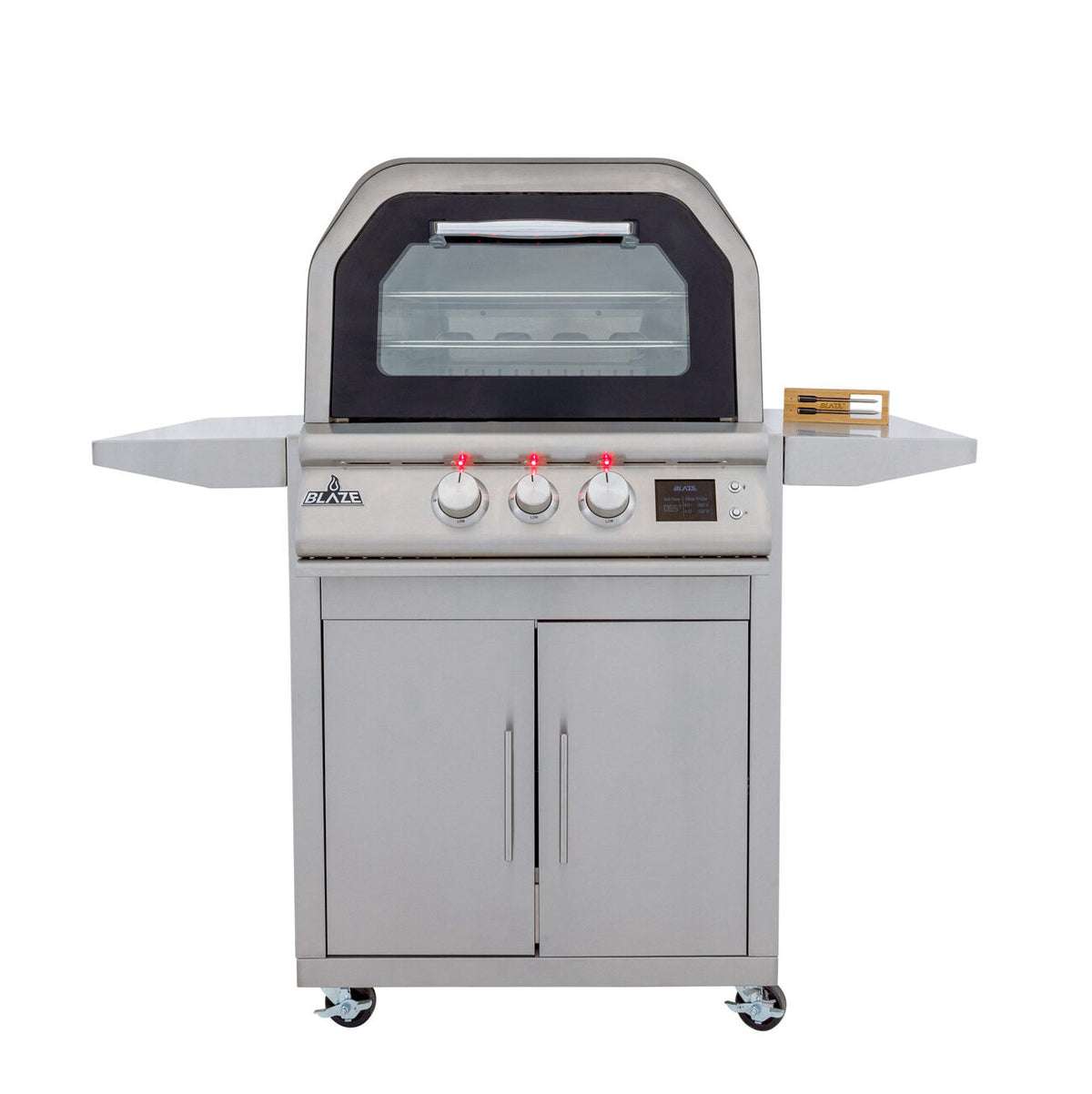 Blaze 26-Inch Gas Outdoor Oven with Bluetooth Meat Probes