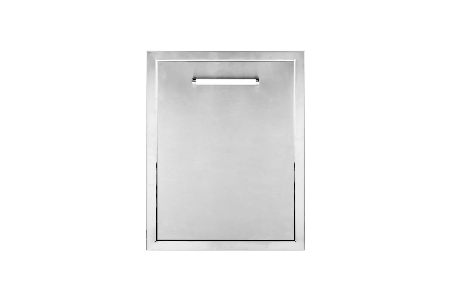 WHISTLER Stainless Steel Large Trash Can ~ Dual Compartments for Recyling.