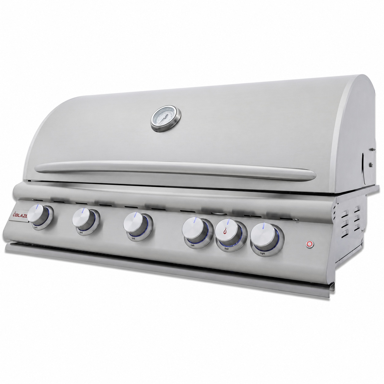 Blaze 40-Inch 5-Burner Premium LTE+ Gas Grill with Rear Burner and Built-in Lighting System