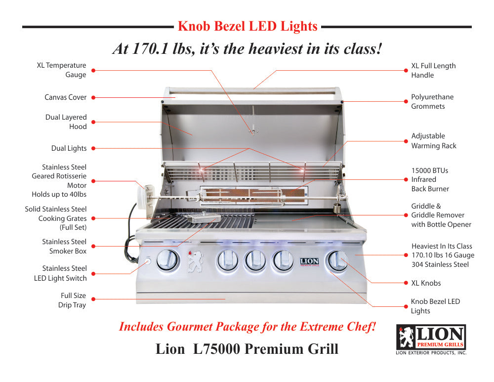 Lion L75000 Premium Grill