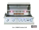 Lion L90000 40-inch built-in gas grill detail