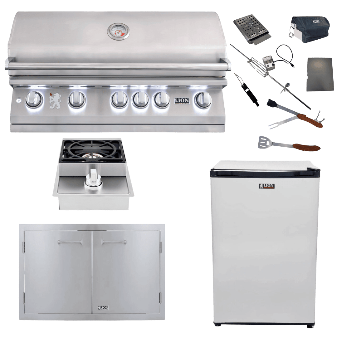 Lion L90000 40" grill package