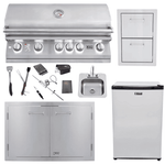 Lion L90000 40" grill package