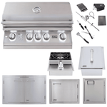 Lion L75000 32" grill package