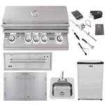 Lion L75000 32" grill package