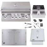Lion L75000 32" grill package
