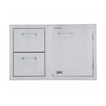 Lion 33-inch door and double drawer combo