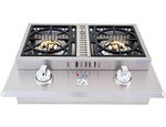Lion double side burner