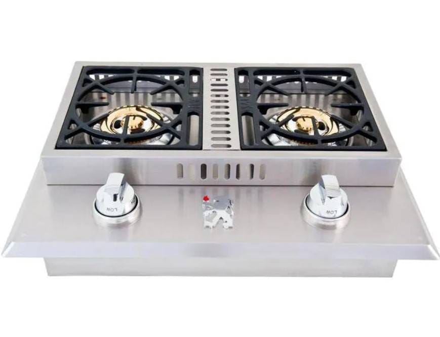 Lion double side burner