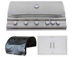 Blaze LTE+ 3-Piece 40" Outdoor Kitchen Package – package components