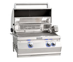 Fire Magic 24-inch Aurora A430i Built-In Grill - hood open