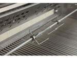 Blaze LTE PRO 3-Piece 40" Outdoor Kitchen Package with PCM Components – rotisserie detail