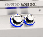 Fire Magic 30-inch Aurora A660i Built-In Grill - control knobs