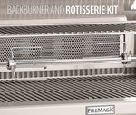Fire Magic 36-inch Aurora A790s Portable Grill - rotisserie backburner
