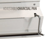 Fire Magic 46-inch Aurora A830i Combo Built-In Grill - adjustable charcoal pan