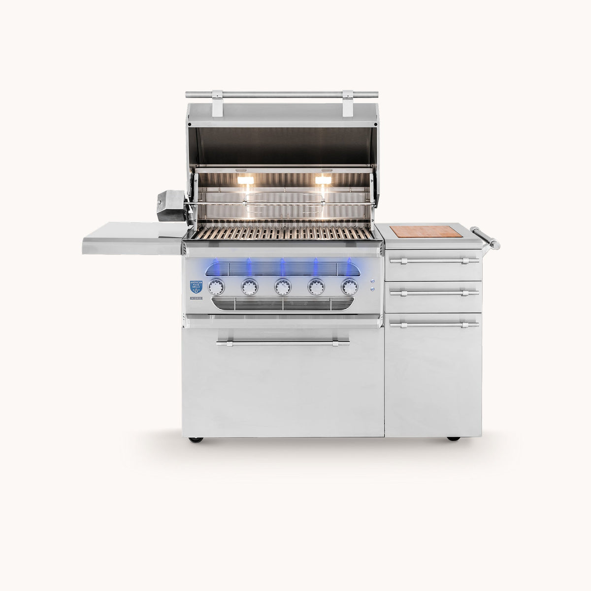 American Made Grills Muscle 36" Hybrid Freestanding Grill - image 2