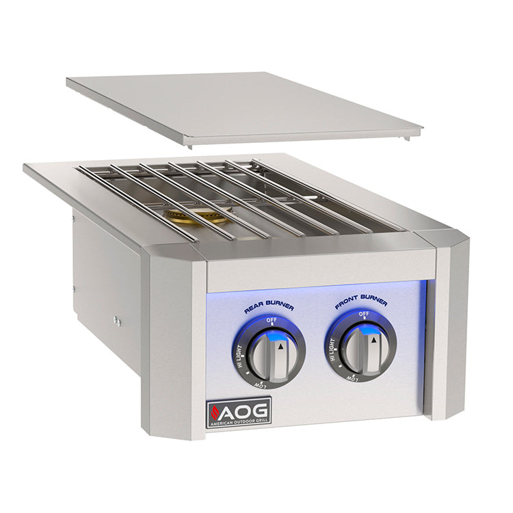 AOG Double Side Burner L-Series - Built-In