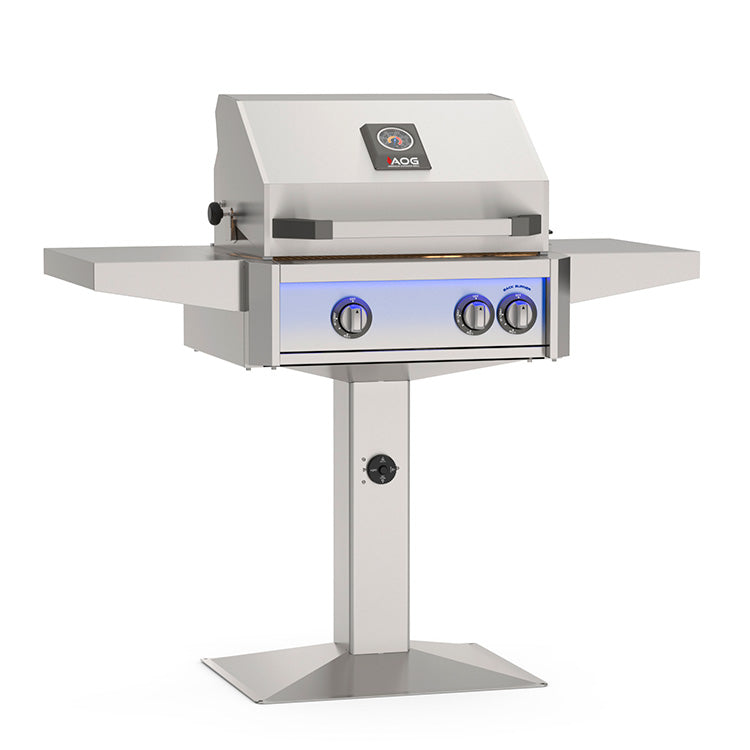 AOG 24-Inch Patio Post L-Series Gas Grill (With Rotisserie)