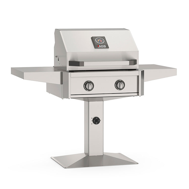 AOG 24-Inch Patio Post T-Series Gas Grill (Accessible Height)