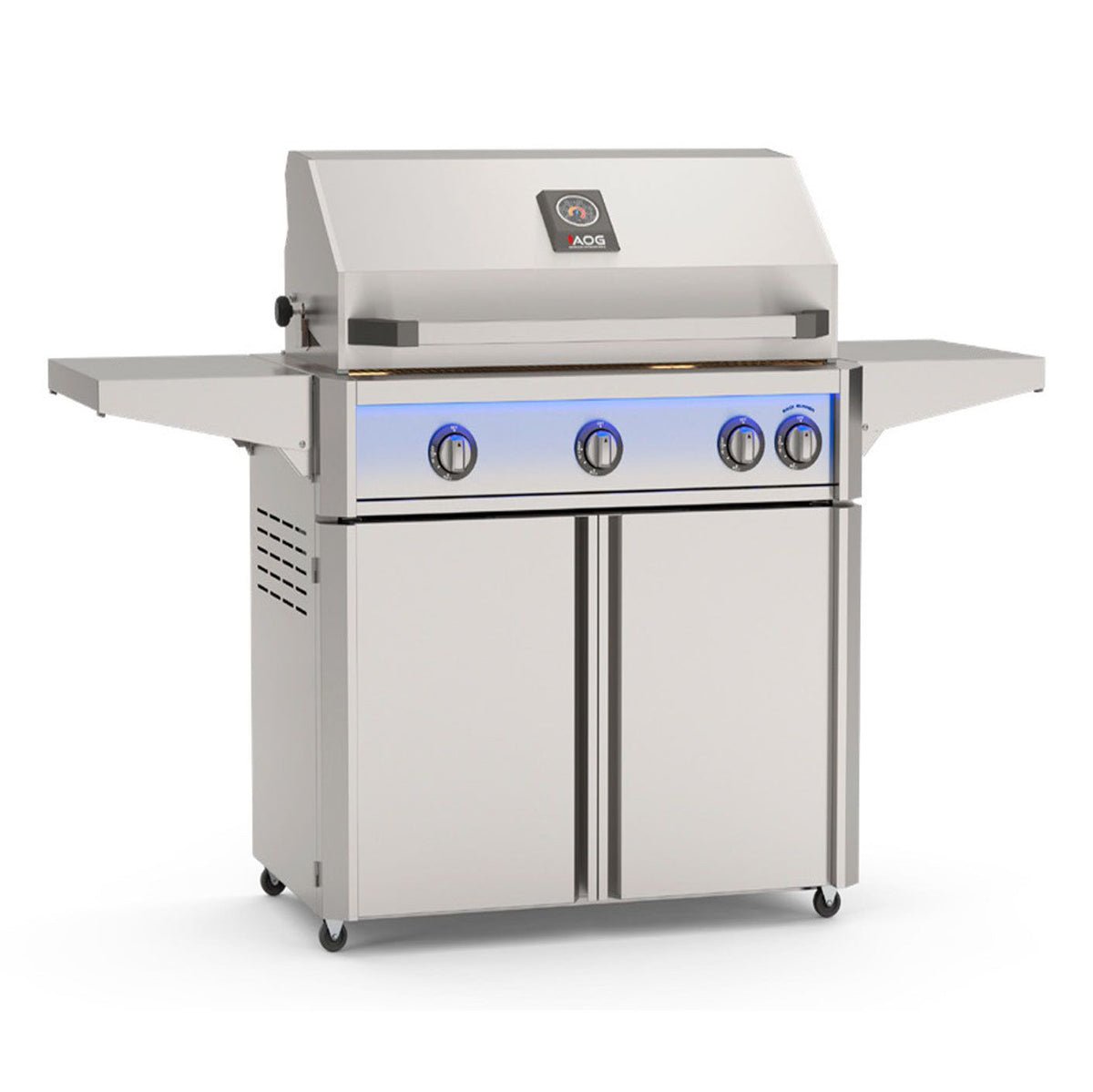 AOG 30-Inch Portable Cart L-Series Gas Grill (With Rotisserie)