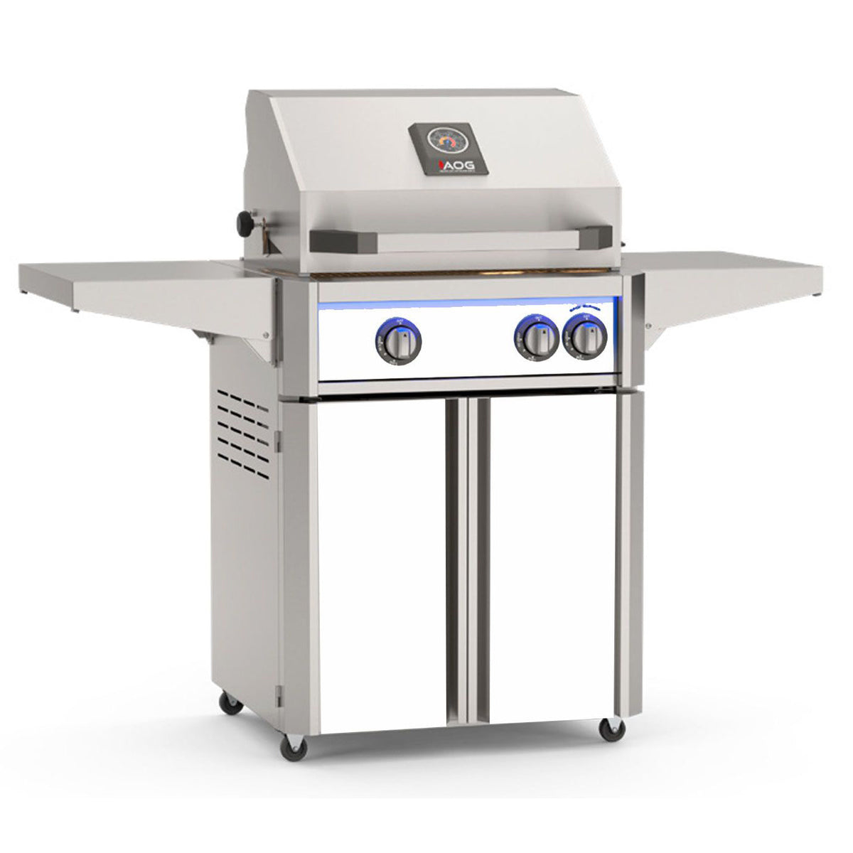 AOG 24-Inch Portable Cart L-Series Gas Grill (With Rotisserie)