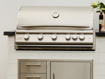 Blaze LTE+ 6-Piece 40" Outdoor Kitchen Package – grill in outdoor kitchen (lifestyle)