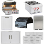 Blaze Professional LUX 8-Piece 34" Outdoor Kitchen Package