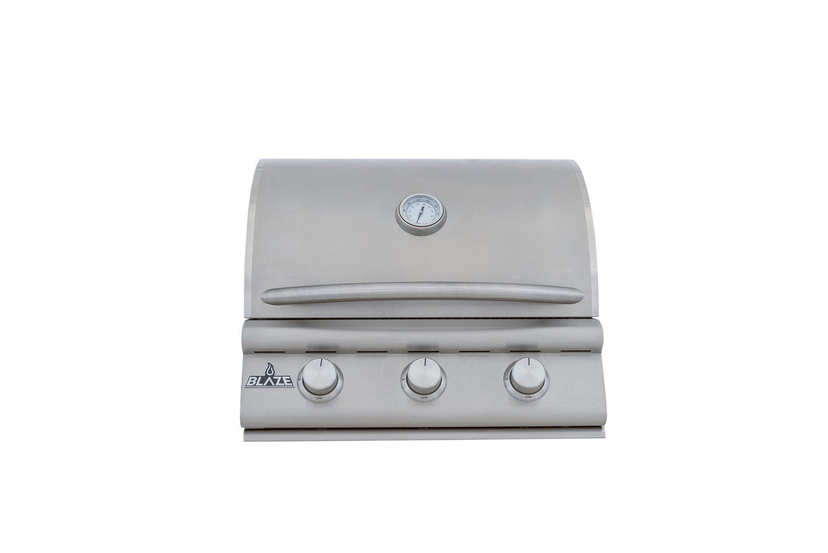 Blaze BCM 3-Piece 25" Outdoor Kitchen Package with Refrigerator & PCM Components – BCM 25" grill (view 1)