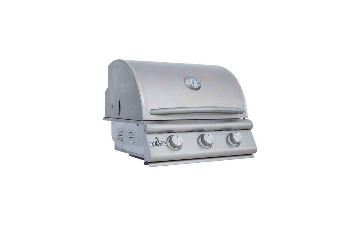 Blaze BCM 3-Piece 25" Outdoor Kitchen Package with Refrigerator – BCM 25" grill (view 3)